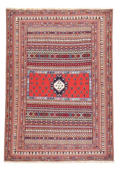 Kelim Fars Teppich 200x289cm - mehrfarbig