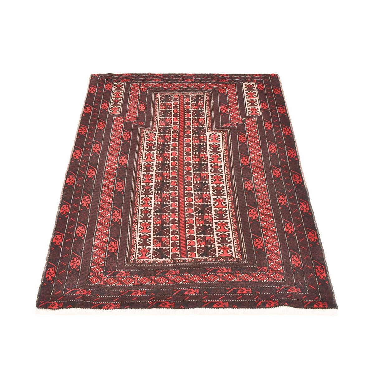 Belutsch Teppich - 146 x 98 cm - mehrfarbig