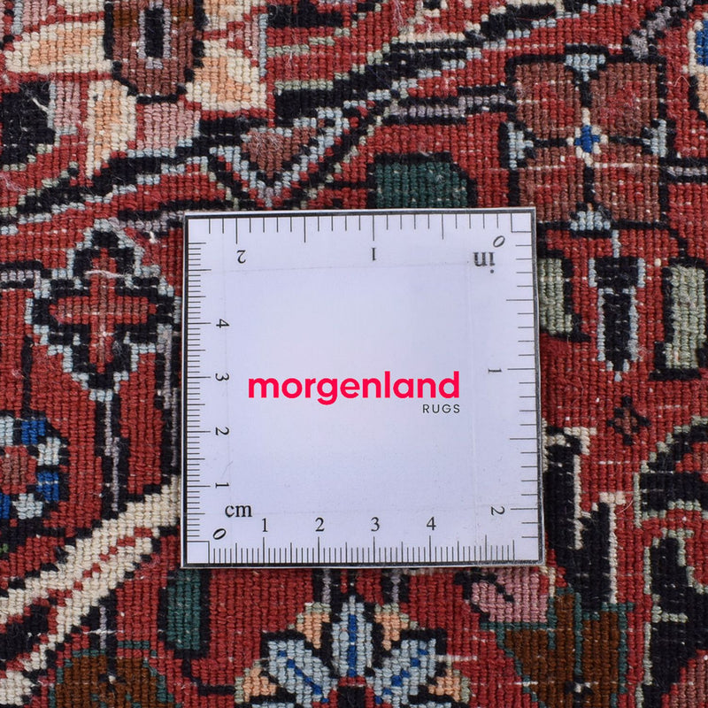 Perserteppich - Bidjar rund  - 300 x 300 cm - hellrot