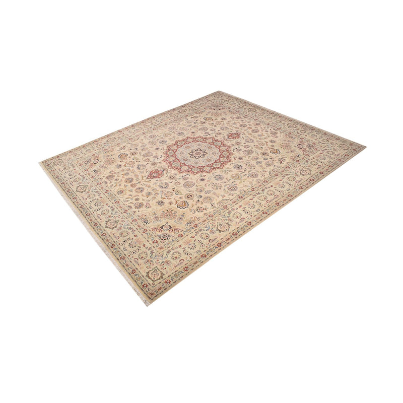 Perserteppich - Täbriz - Royal - 349 x 298 cm - beige