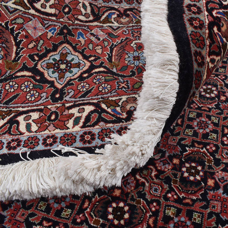 Perserteppich - Bidjar rund  - 300 x 300 cm - dunkelrot