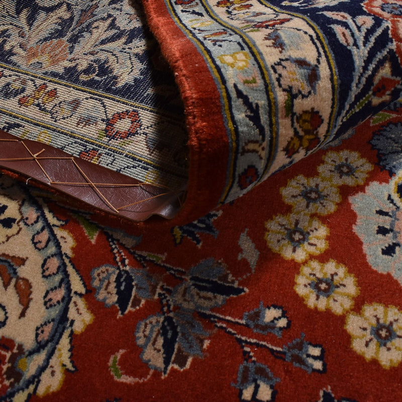 Perserteppich - Keshan - 288 x 208 cm - dunkelrot