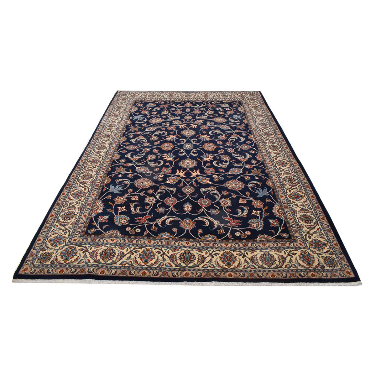Perserteppich - Royal - 316 x 218 cm - dunkelblau