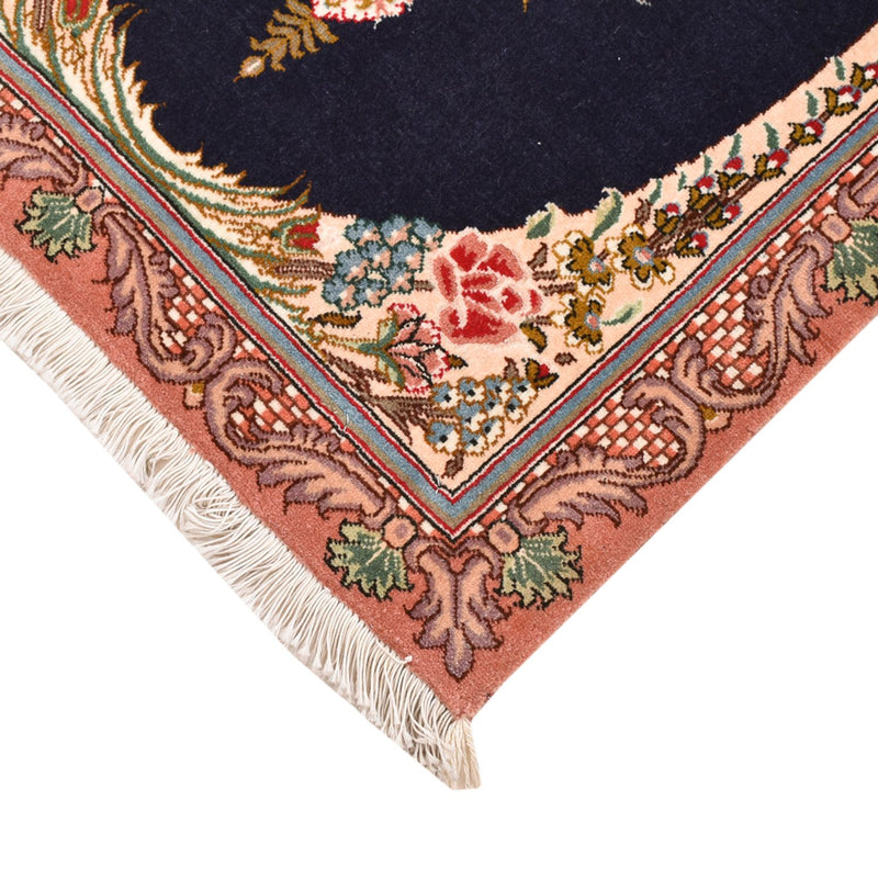 Perserteppich - Täbriz - Royal - 90 x 60 cm - dunkelblau