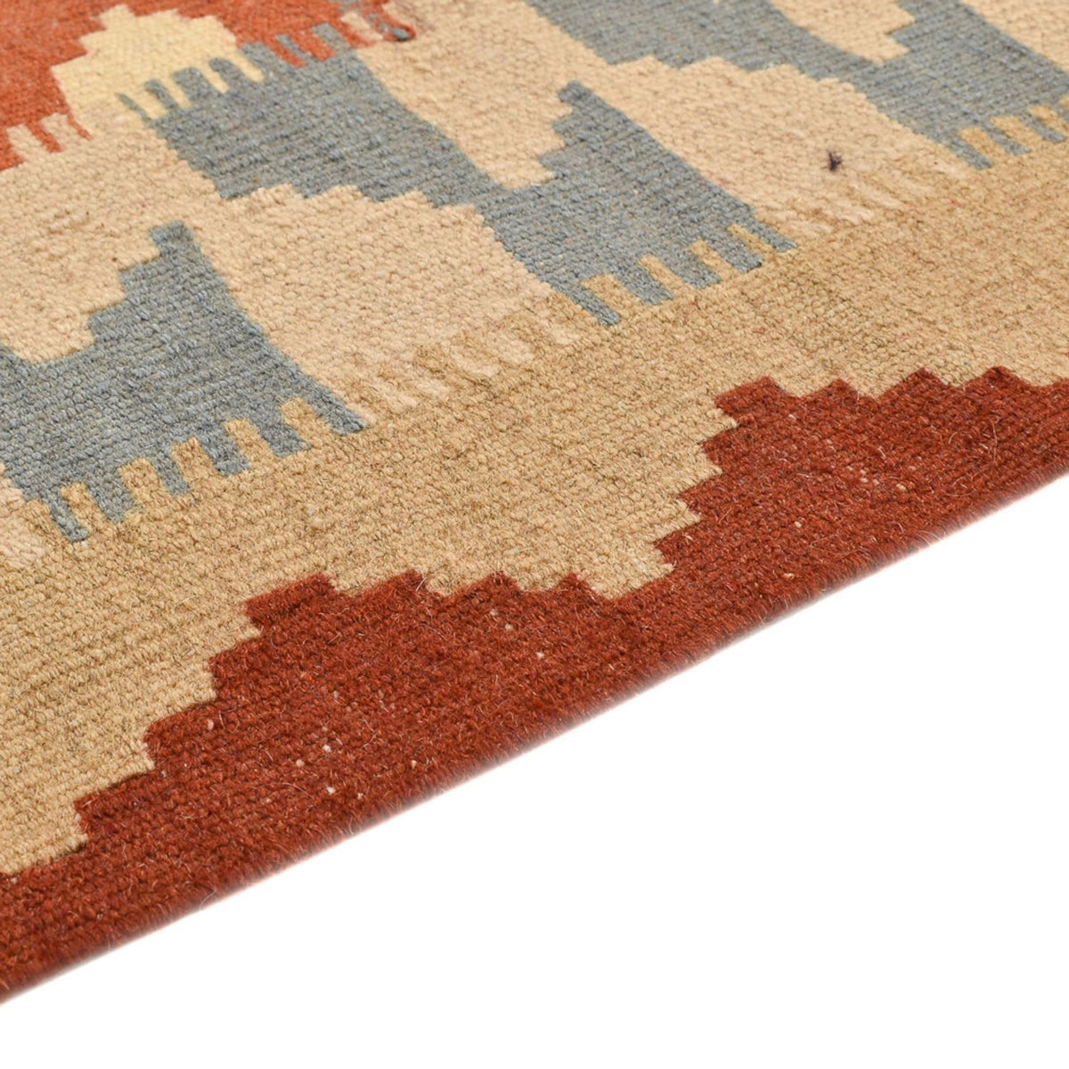 Kelim Teppich - Oriental - 147 x 110 cm - mehrfarbig