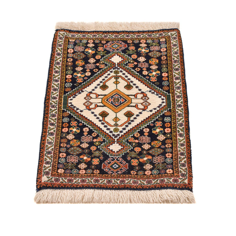 Gabbeh Teppich - Kaschkuli Perser - 60 x 35 cm - mehrfarbig