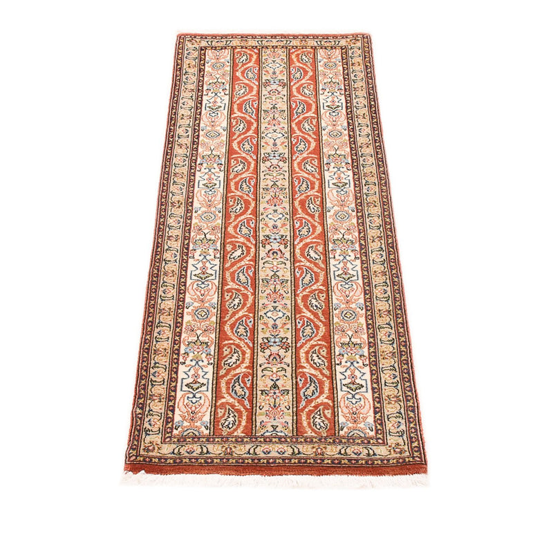 Läufer Perser - Ghom - Royal - 150 x 51 cm - dunkelbeige