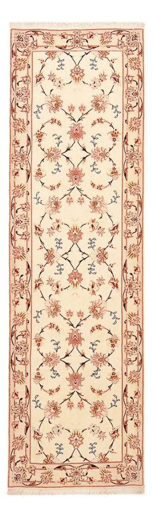 Läufer Perser - Täbriz - Royal - 262 x 77 cm - beige