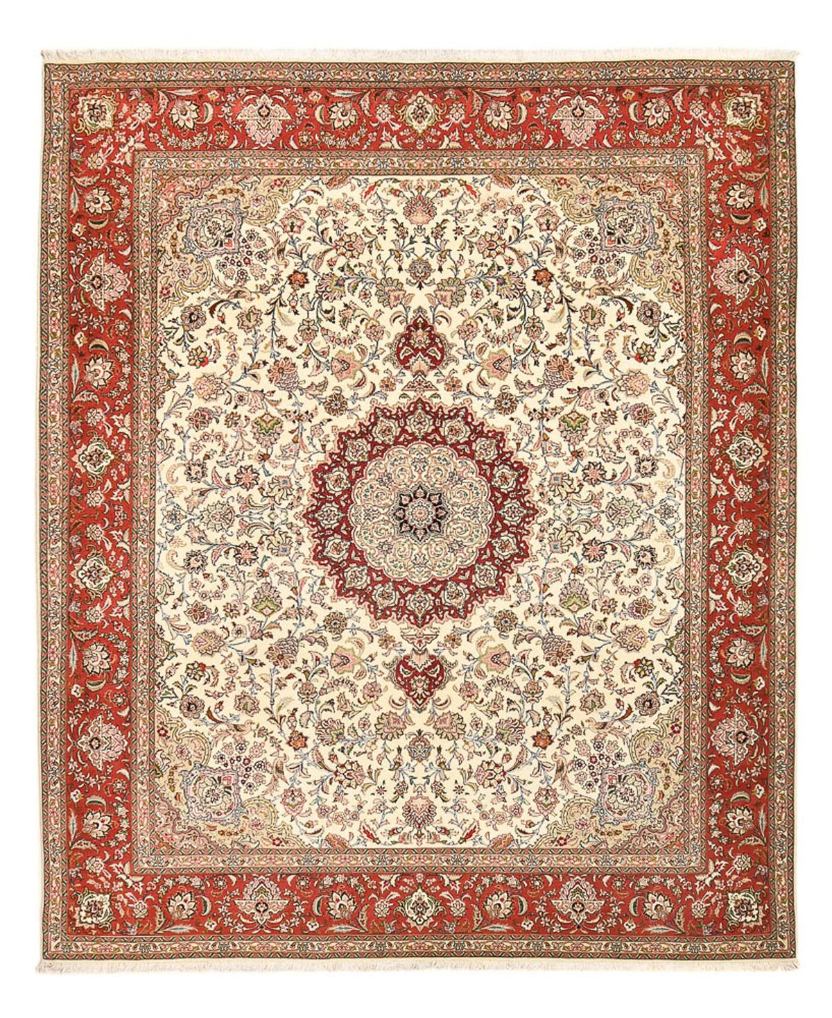 Perserteppich - Täbriz - Royal - 302 x 248 cm - sand