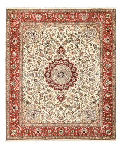 Täbriz - 50 Raj Teppich 248x302cm - Perserteppich