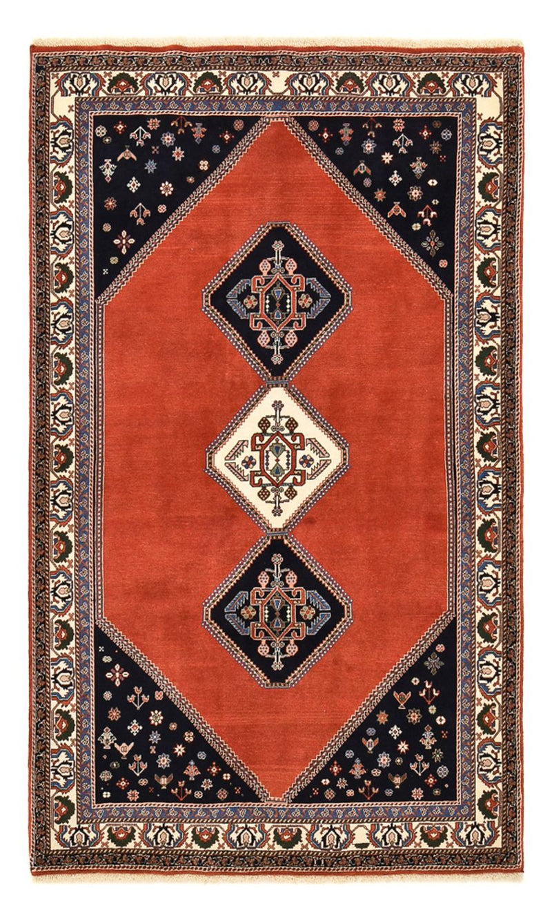 Gabbeh Teppich - Kaschkuli Perser - 228 x 139 cm - rot