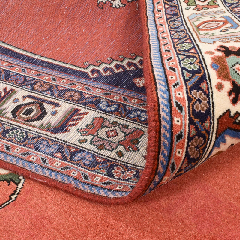 Gabbeh Teppich - Kaschkuli Perser - 245 x 168 cm - hellrot