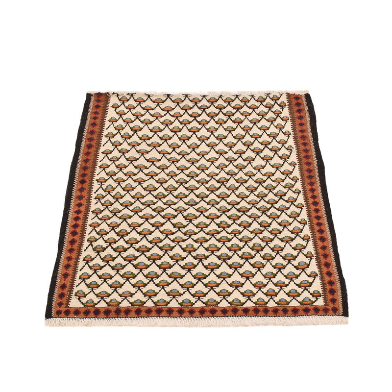 Kelim Teppich - Oriental - 88 x 85 cm - creme