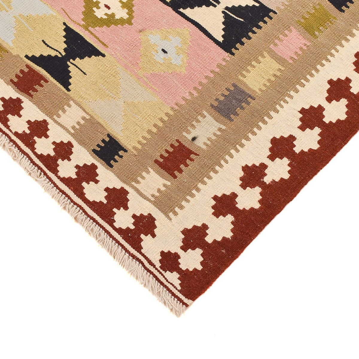 Kelim Teppich - Oriental - 150 x 102 cm - mehrfarbig