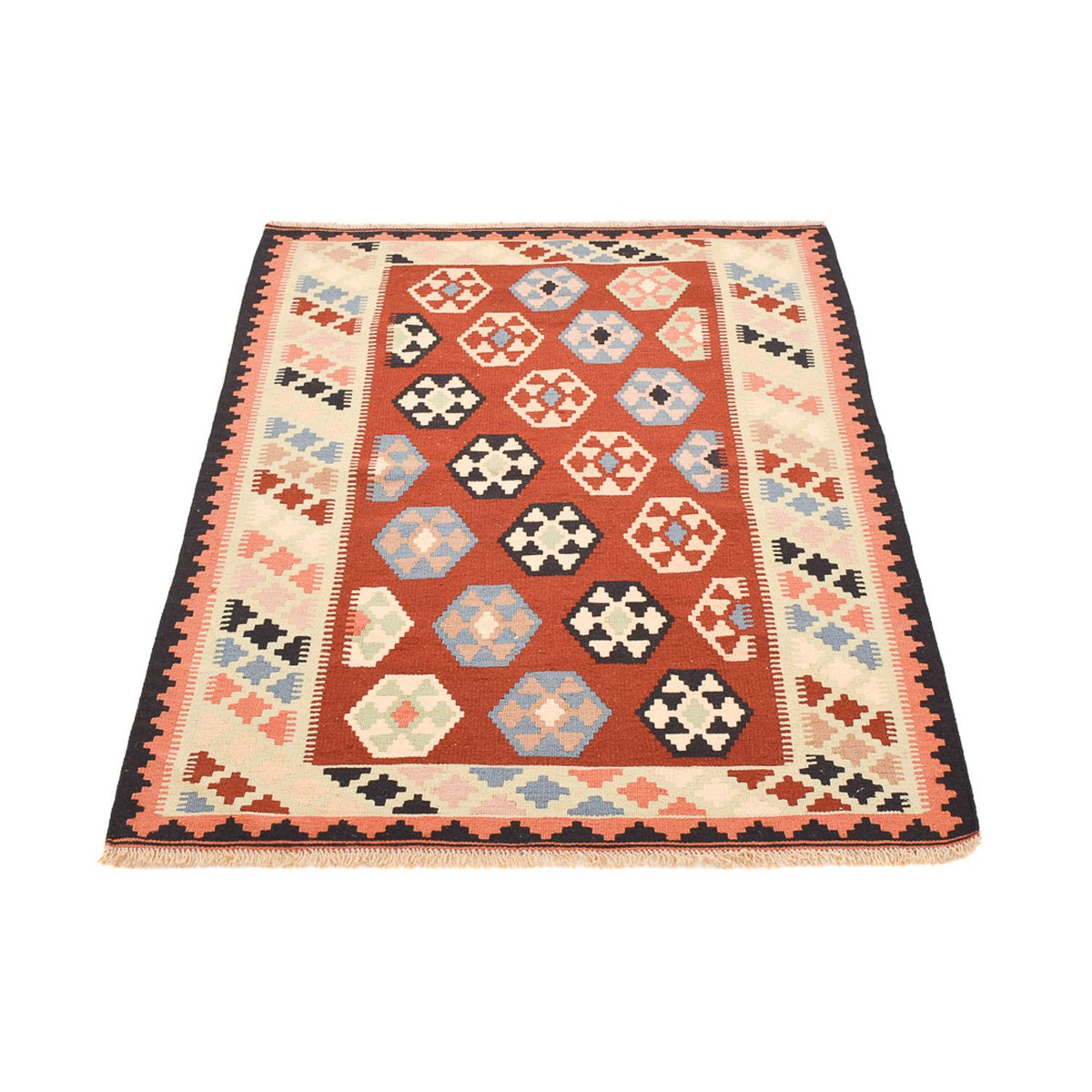 Kelim Teppich - Oriental - 149 x 103 cm - mehrfarbig