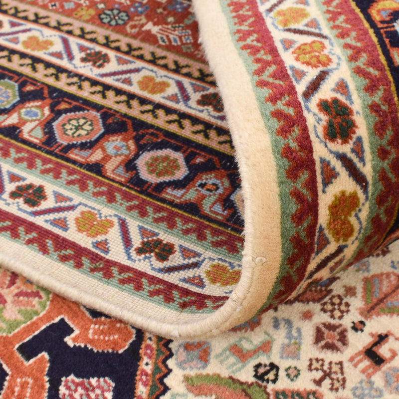 Gabbeh Teppich - Kaschkuli Perser - 222 x 174 cm - sand