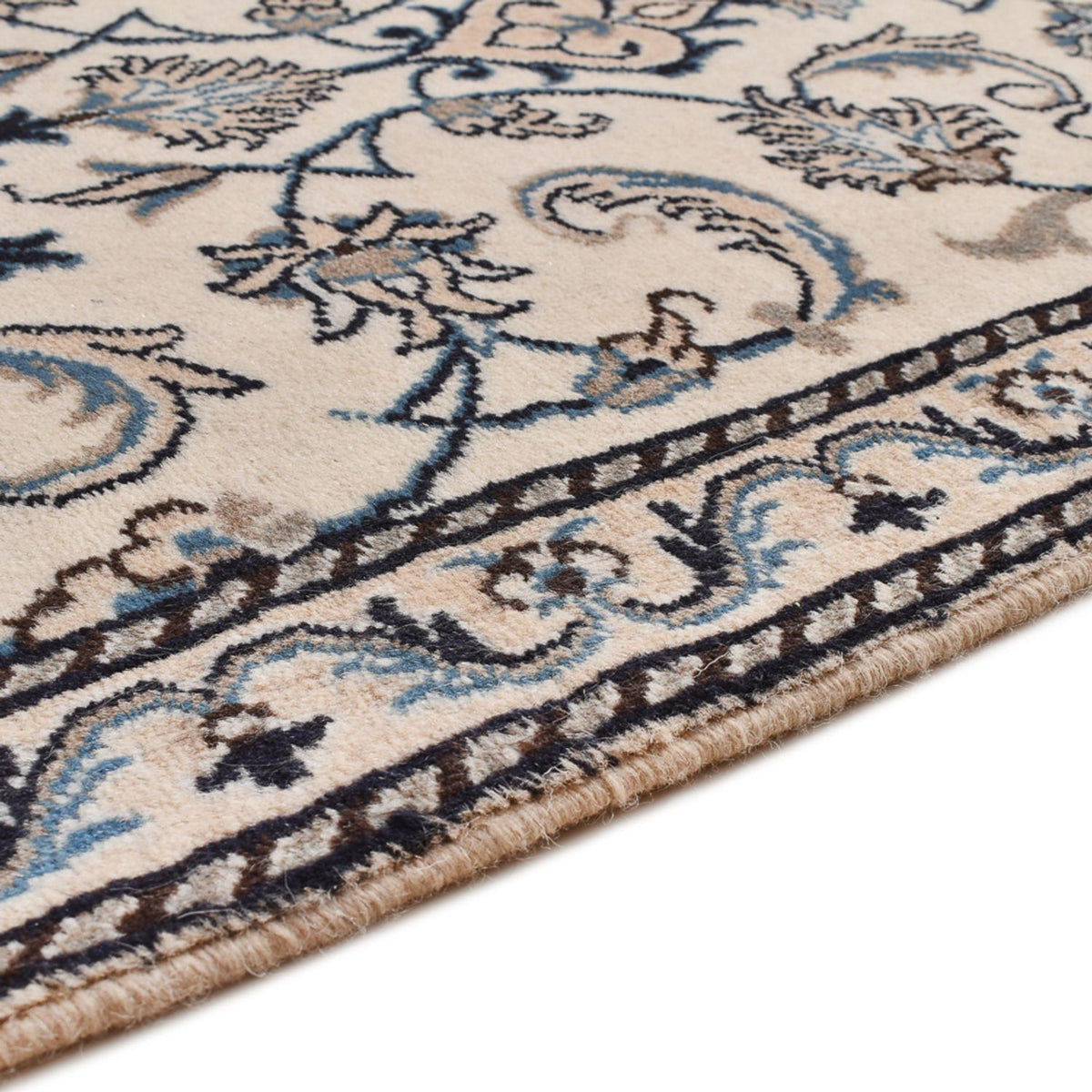 Perserteppich - Nain - 140 x 69 cm - creme
