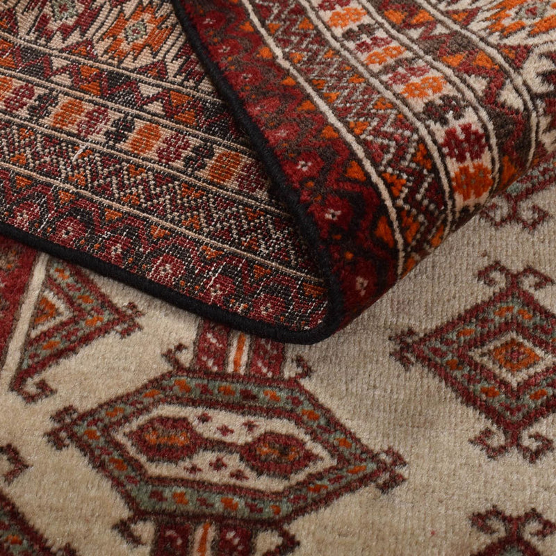 Turkaman Teppich - 204 x 121 cm - beige