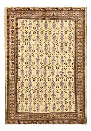 Turkaman Teppich - 213 x 146 cm - hellbeige