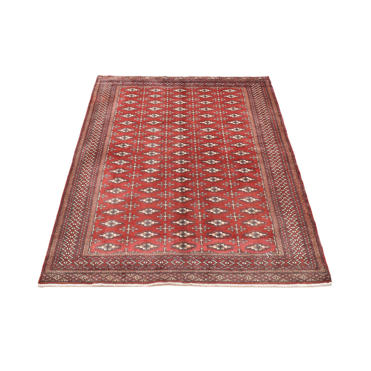 Turkaman Teppich - 190 x 130 cm - rot