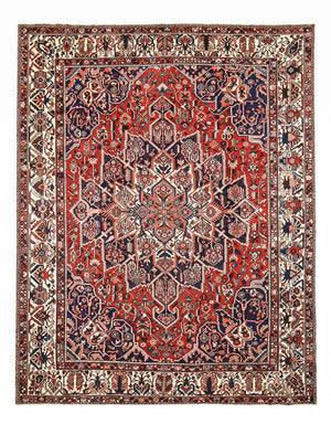 Perserteppich - Nomadic - 393 x 307 cm - rot