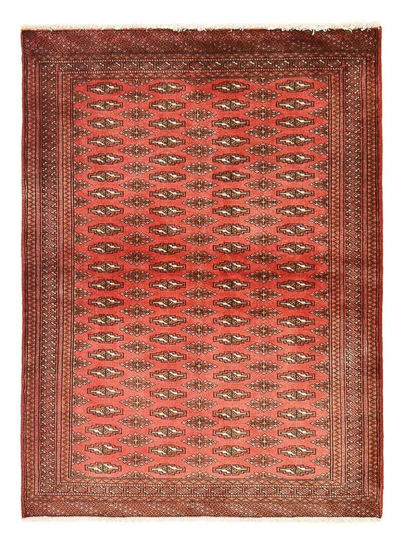 Turkaman Teppich - 140 x 104 cm - rot