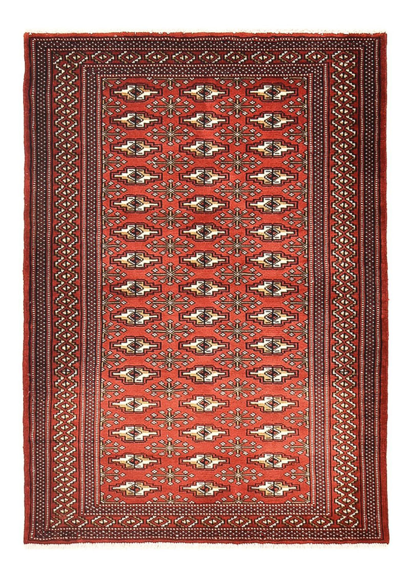 Turkaman Teppich - 133 x 95 cm - rot