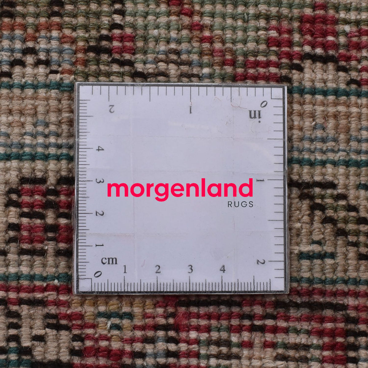 Vintage Teppich - 182 x 136 cm - beige