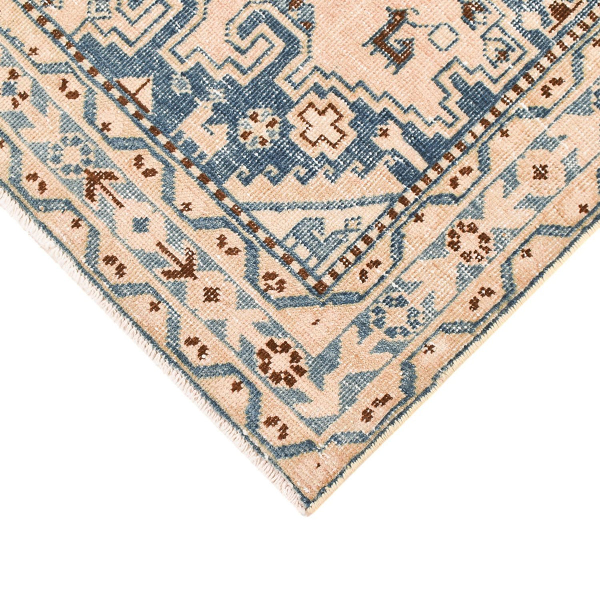 Vintage Teppich - 160 x 103 cm - mehrfarbig