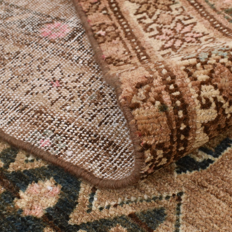 Vintage Teppich - 186 x 126 cm - hellrot