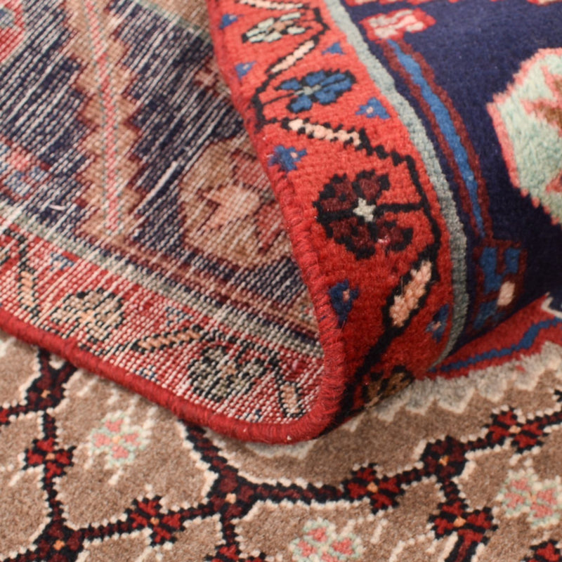 Perserteppich - Nomadic - 146 x 97 cm - mehrfarbig