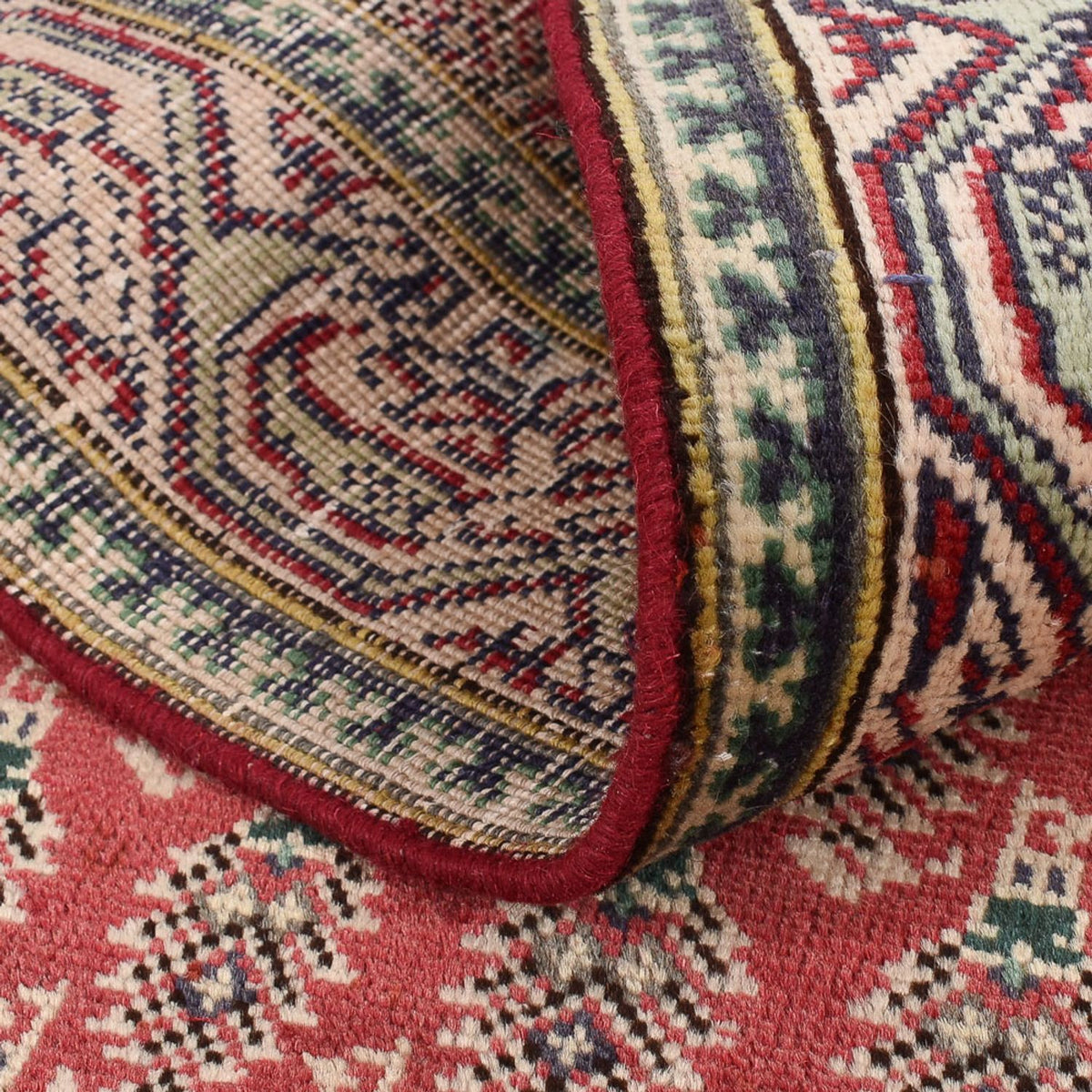 Läufer Perser - Täbriz - 340 x 83 cm - rot