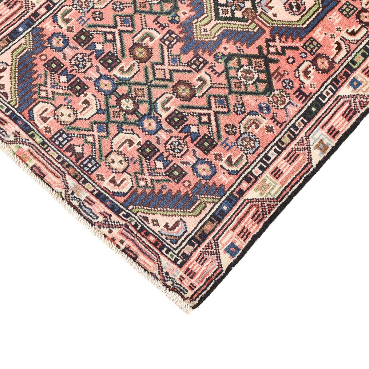 Perserteppich - Nomadic - 93 x 53 cm - hellrot