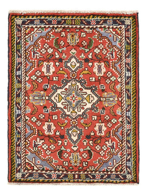 Perserteppich - Nomadic - 75 x 57 cm - rot