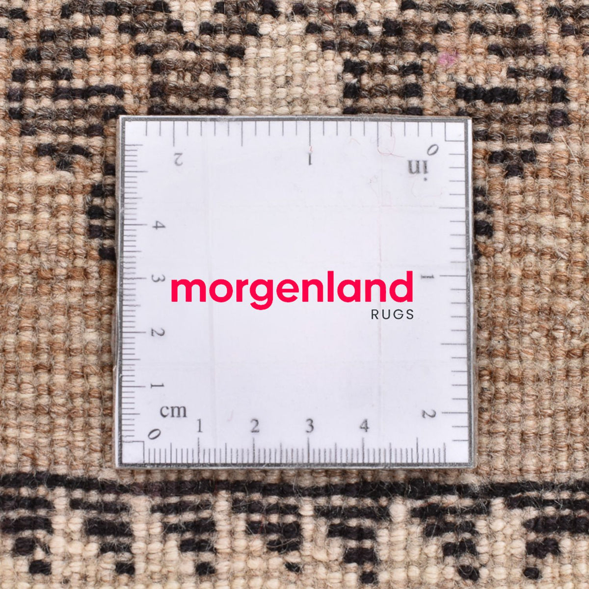 Perserteppich - Nomadic - 56 x 53 cm - hellbeige