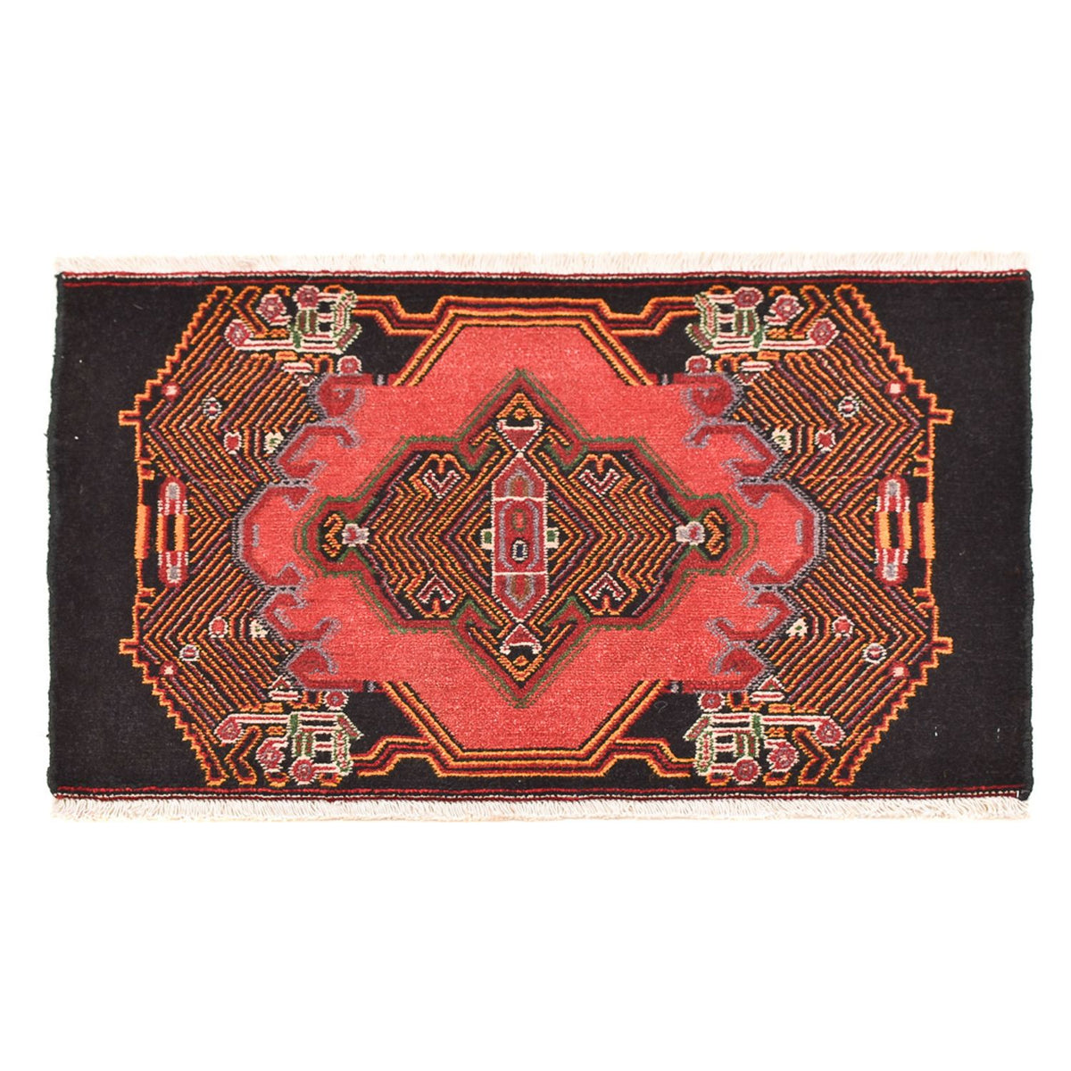 Perserteppich - Nomadic - 70 x 47 cm - rot