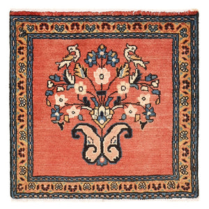 Perserteppich - Nomadic - 50 x 49 cm - rot