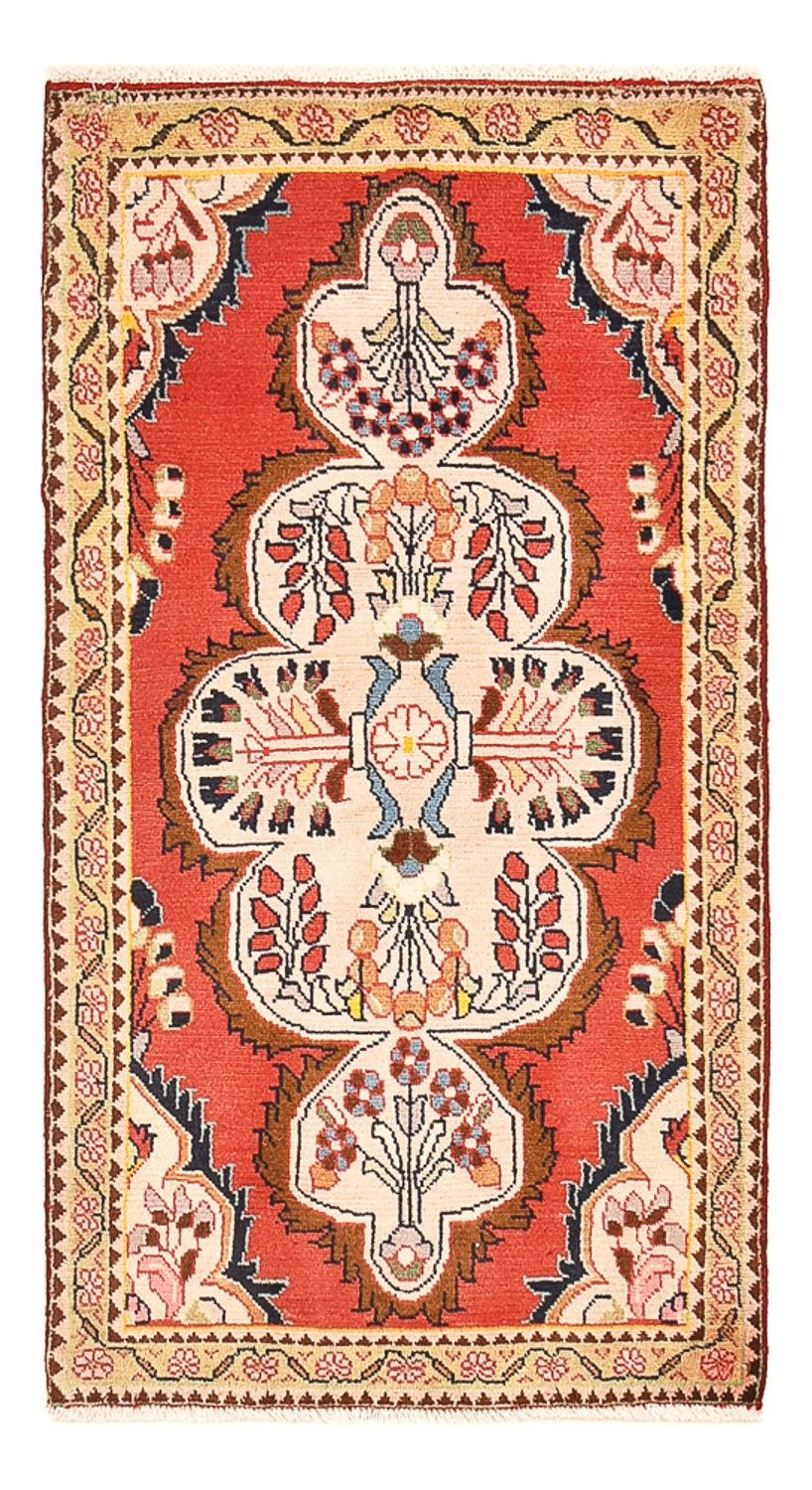 Perserteppich - Nomadic - 131 x 73 cm - rot