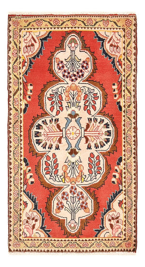 Perserteppich - Nomadic - 131 x 73 cm - rot