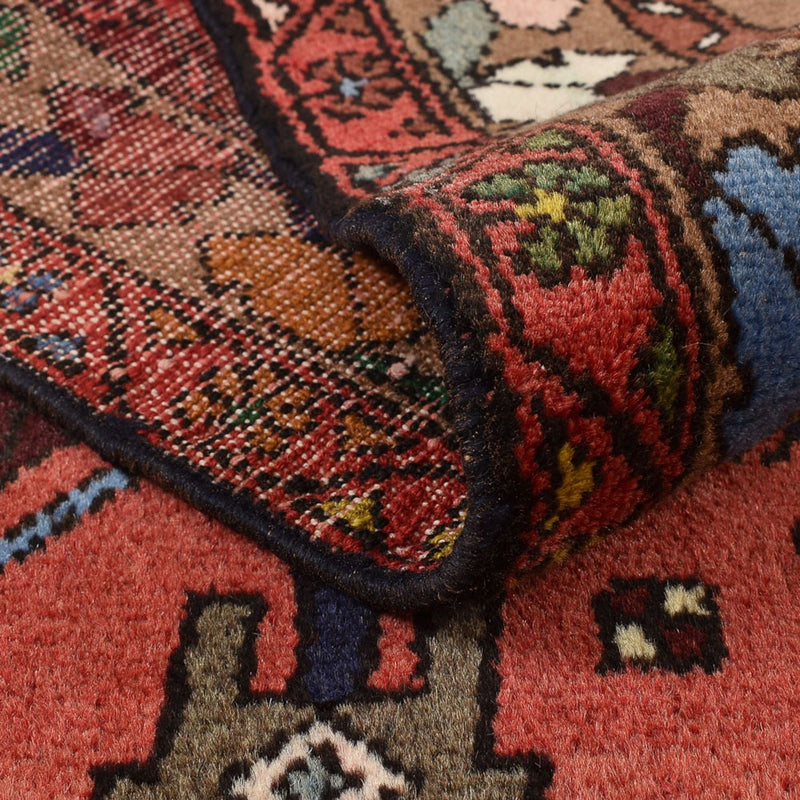 Perserteppich - Nomadic - 155 x 104 cm - hellrot