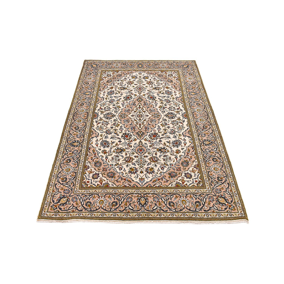Perserteppich - Keshan - 212 x 135 cm - sand