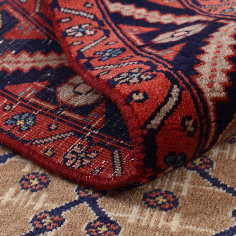 Perserteppich - Nomadic - 135 x 100 cm - mehrfarbig