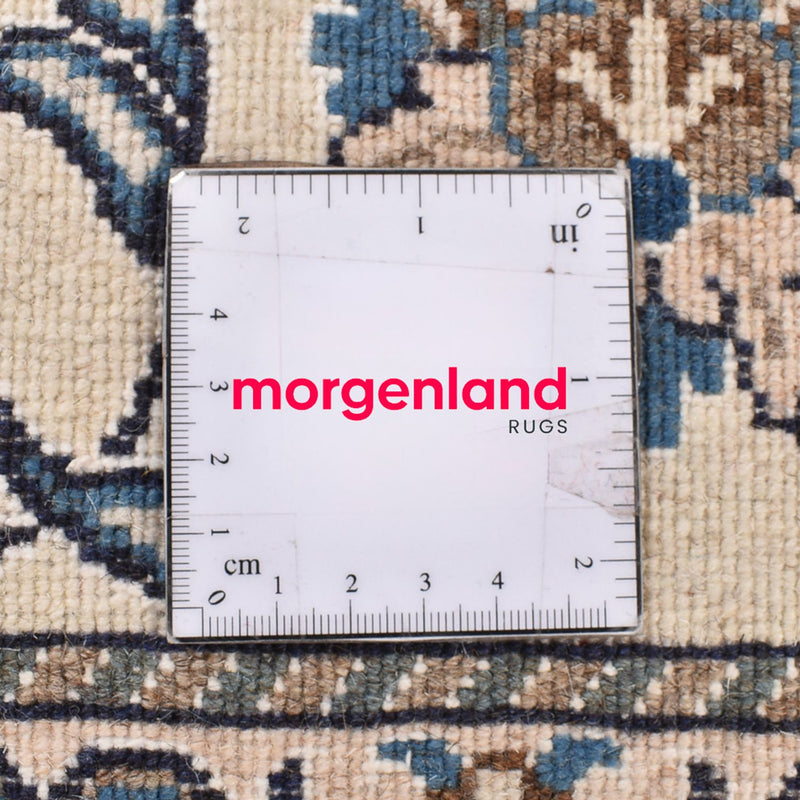 Perserteppich - Nain quadratisch  - 202 x 195 cm - blau