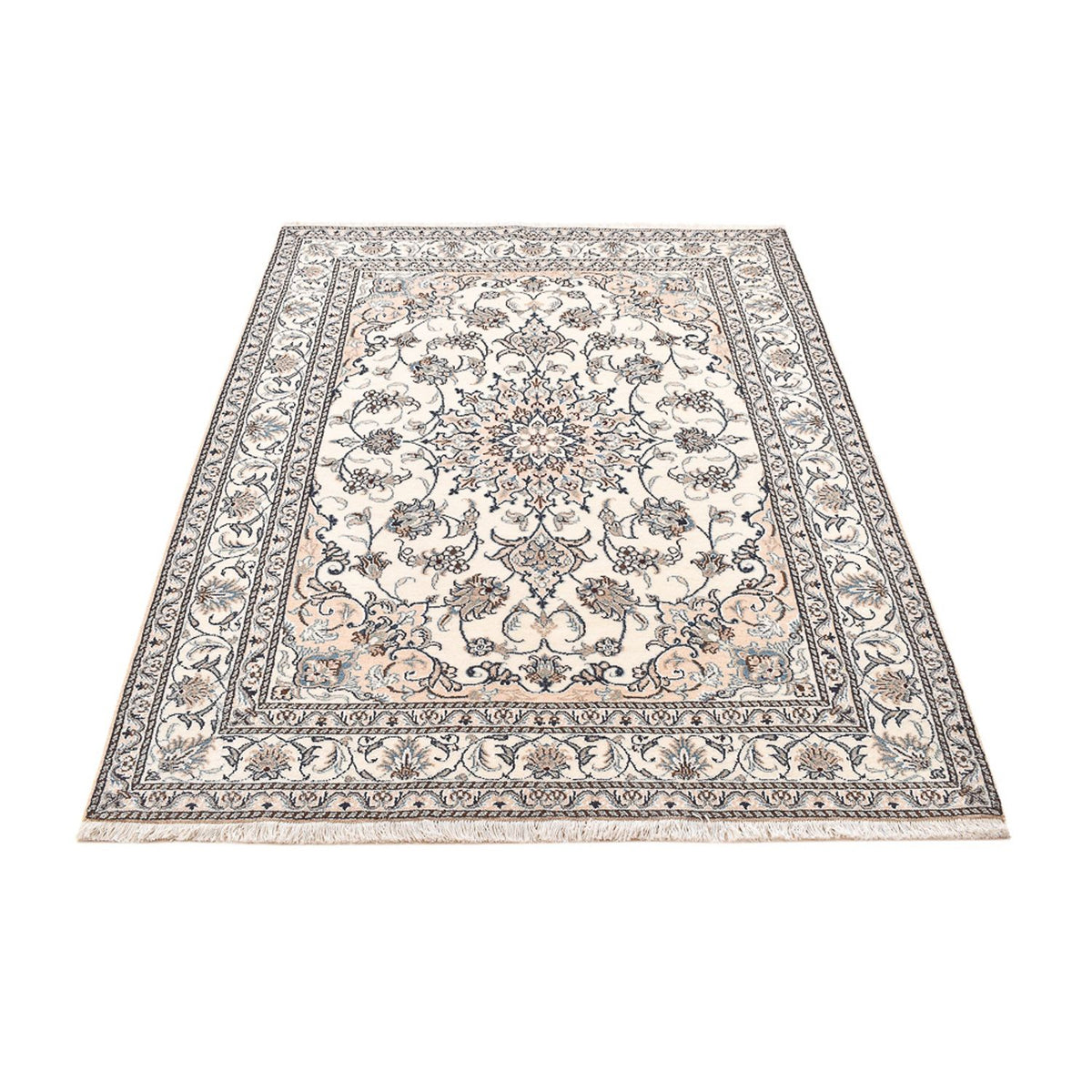 Perserteppich - Nain - 200 x 150 cm - hellbeige