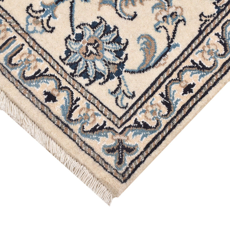 Perserteppich - Nain - 90 x 60 cm - weiß