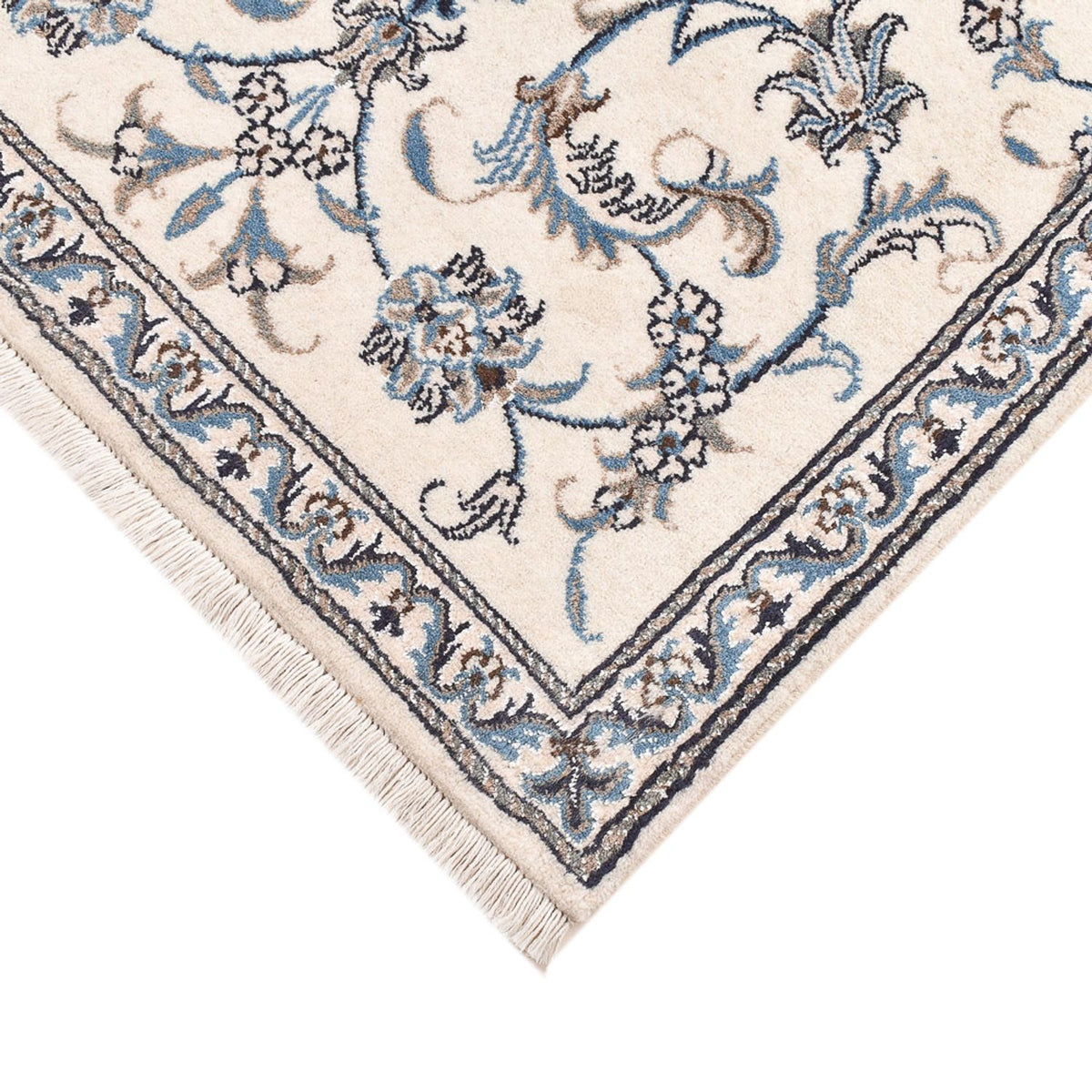 Perserteppich - Nain - 148 x 84 cm - hellbeige