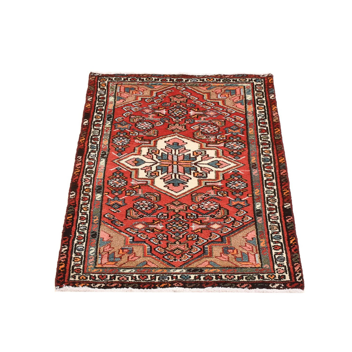 Perserteppich - Nomadic - 95 x 65 cm - rot