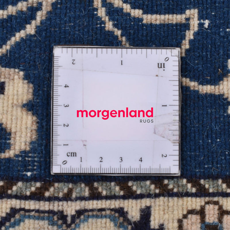 Perserteppich - Nain - 135 x 69 cm - blau