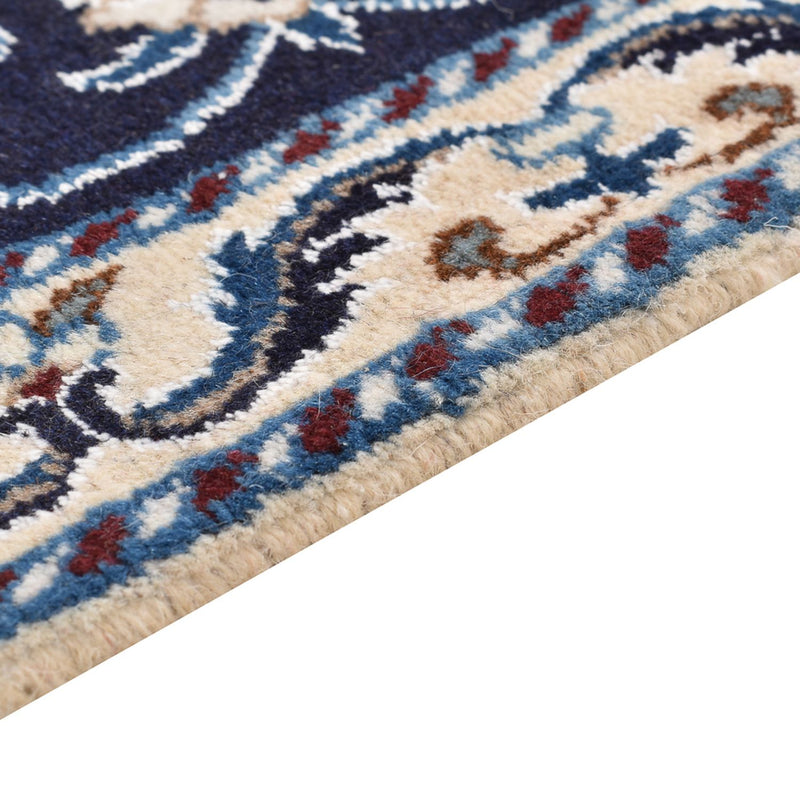 Perserteppich - Nain - 90 x 62 cm - dunkelblau