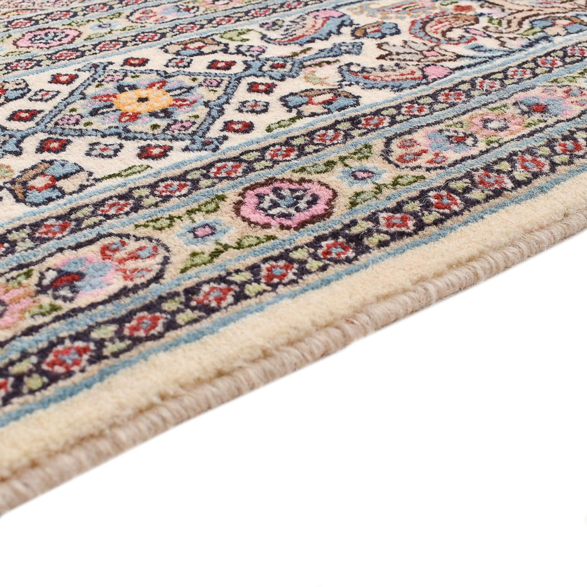 Perserteppich - Classic quadratisch - 200 x 200 cm - hellbraun